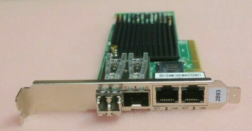 IBM 2B93 / Emulex 4-Port (2x 10Gb FCoE + 2x 1GbE) SFP+ Adapter 00E3497 + 1x SFP