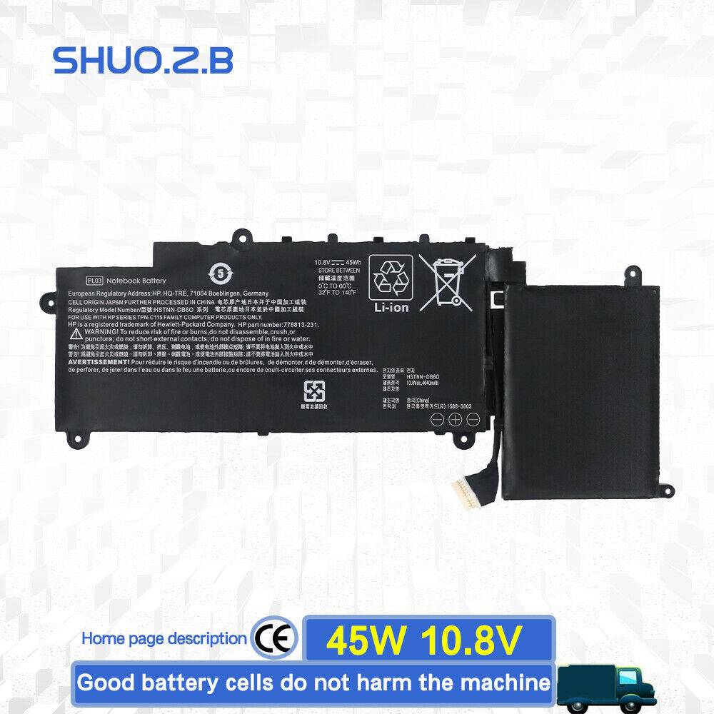 PS03XL PL03 New  Battery for HP Stream X360 11-P000 HSTNN-DB6R HSTNN-DB6O 