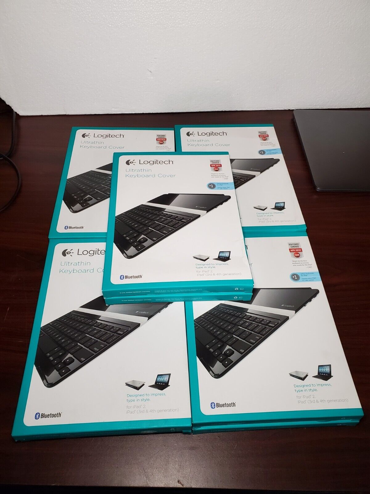 Lot of 10 NEW Logitech Ultrathin Keyboard Cover Black iPad 2 / iPad 3rd 4th #69
