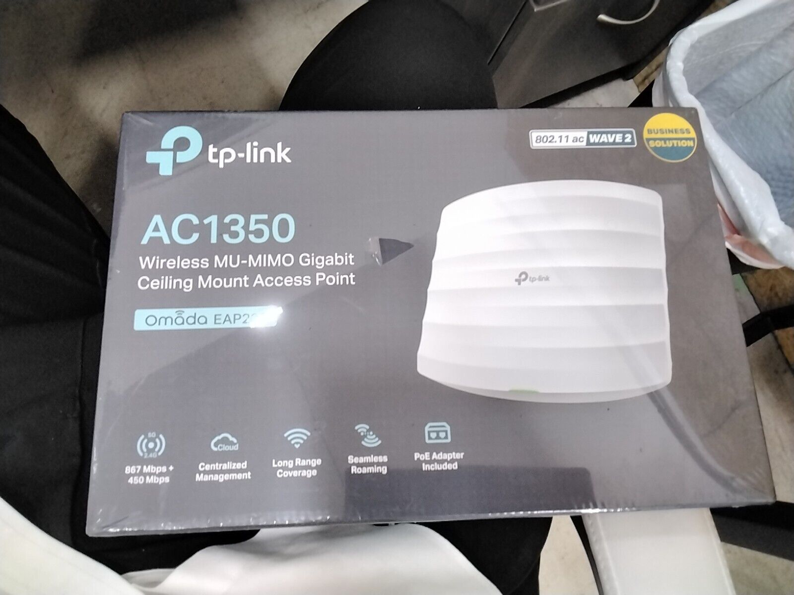 TP-Link AC1350 Wireless Ceiling Mount Access Point EAP225