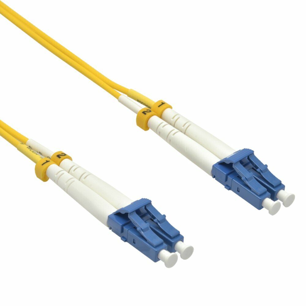 10m 15m 25m 30m 40m LC UPC to LC UPC Duplex Single OS2 9/125 Fiber Optic Cable