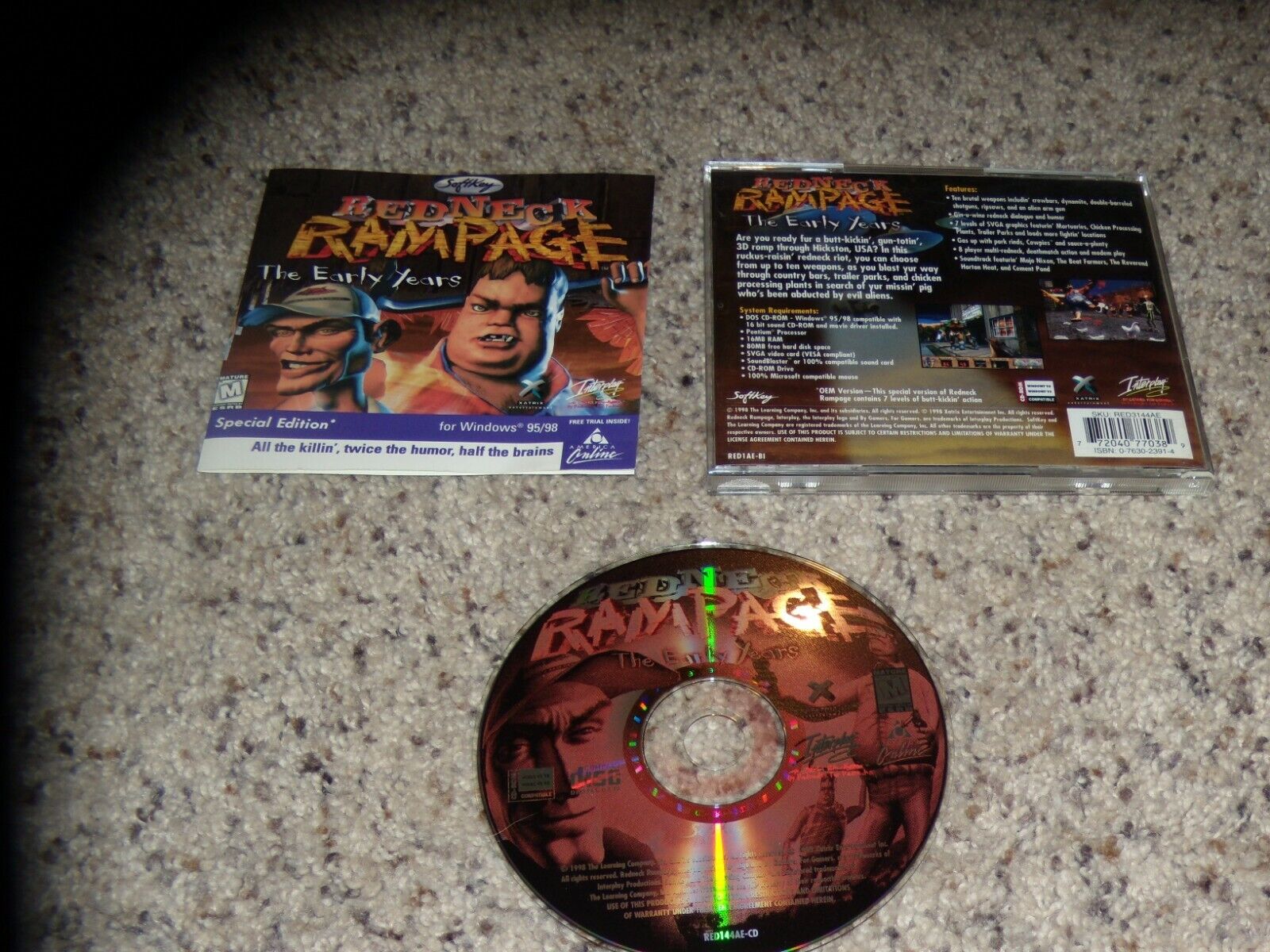 Redneck Rampage: The Early Years (PC, 1998) game