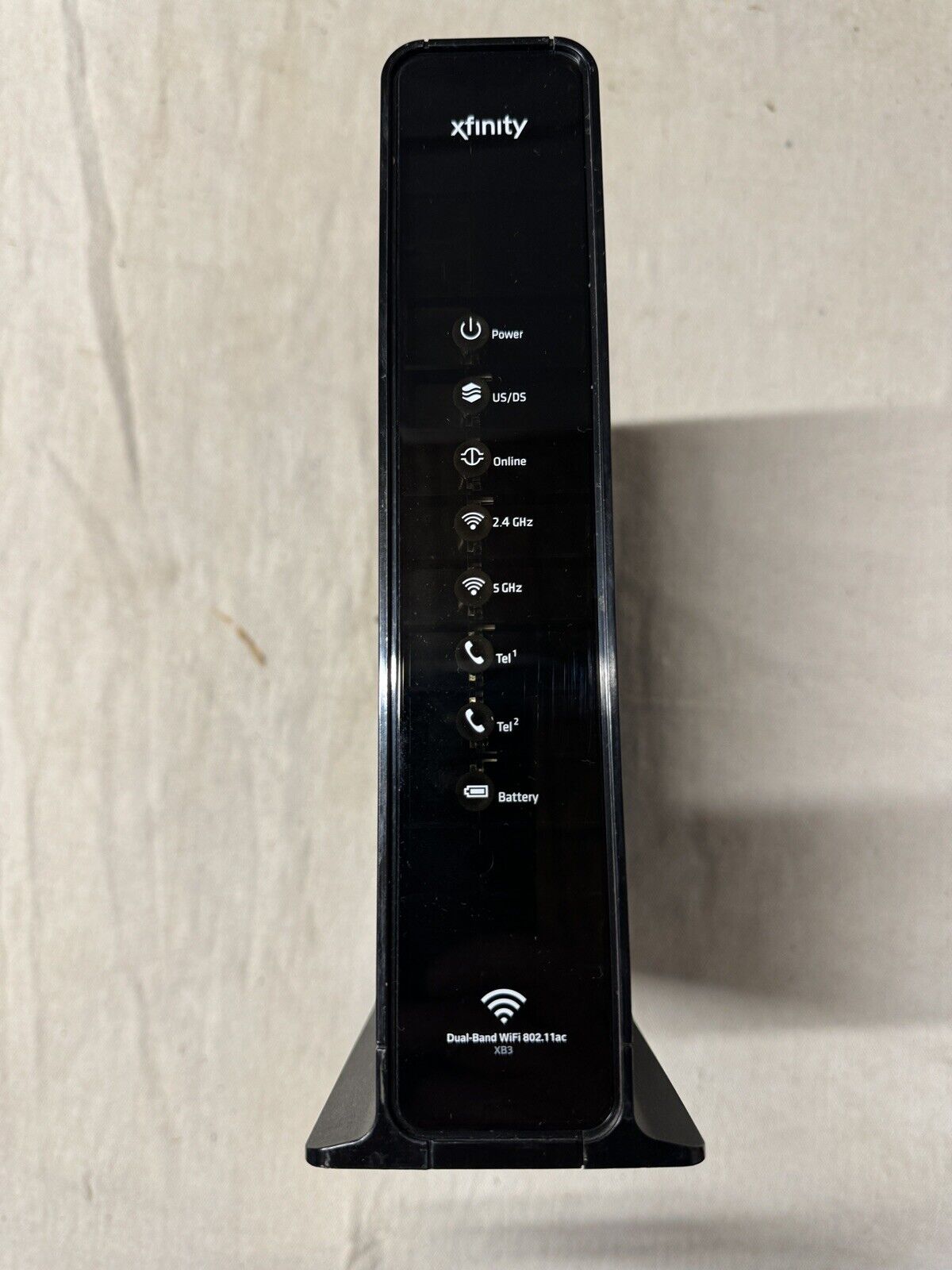 ARRIS TG1682G Wireless Modem Router - Black
