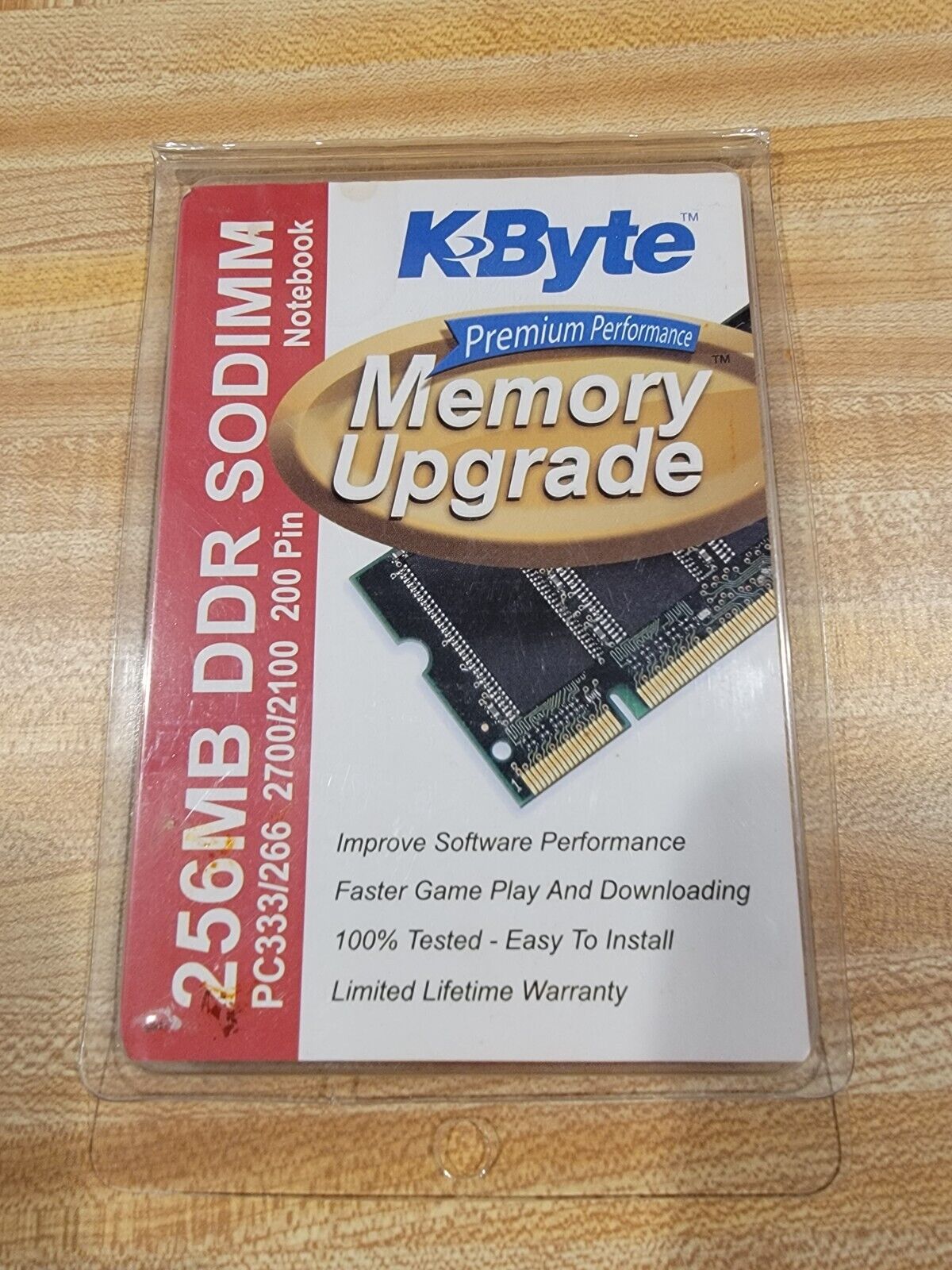 K-Byte Memory Upgrade 256MB PC2700 DDR MB