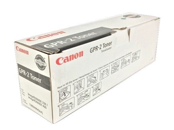 Genuine Canon GPR2 (1389A004) Black Toner Cartridge - NEW SEALED