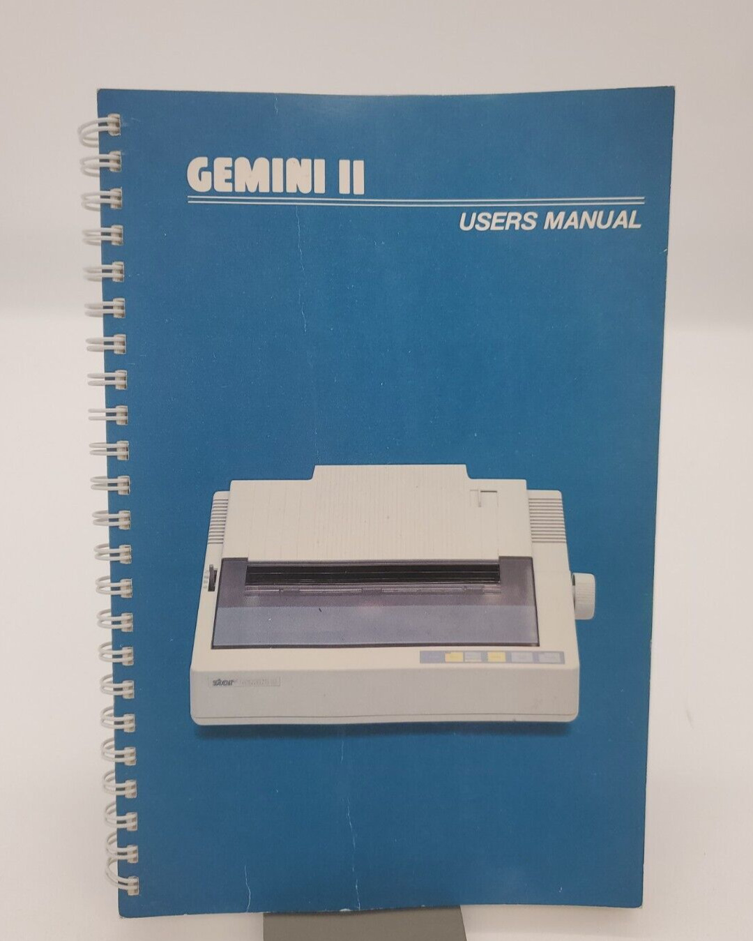 Vintage 1986 Star Gemini II Printer User manual for Commodore computers Gemini 2