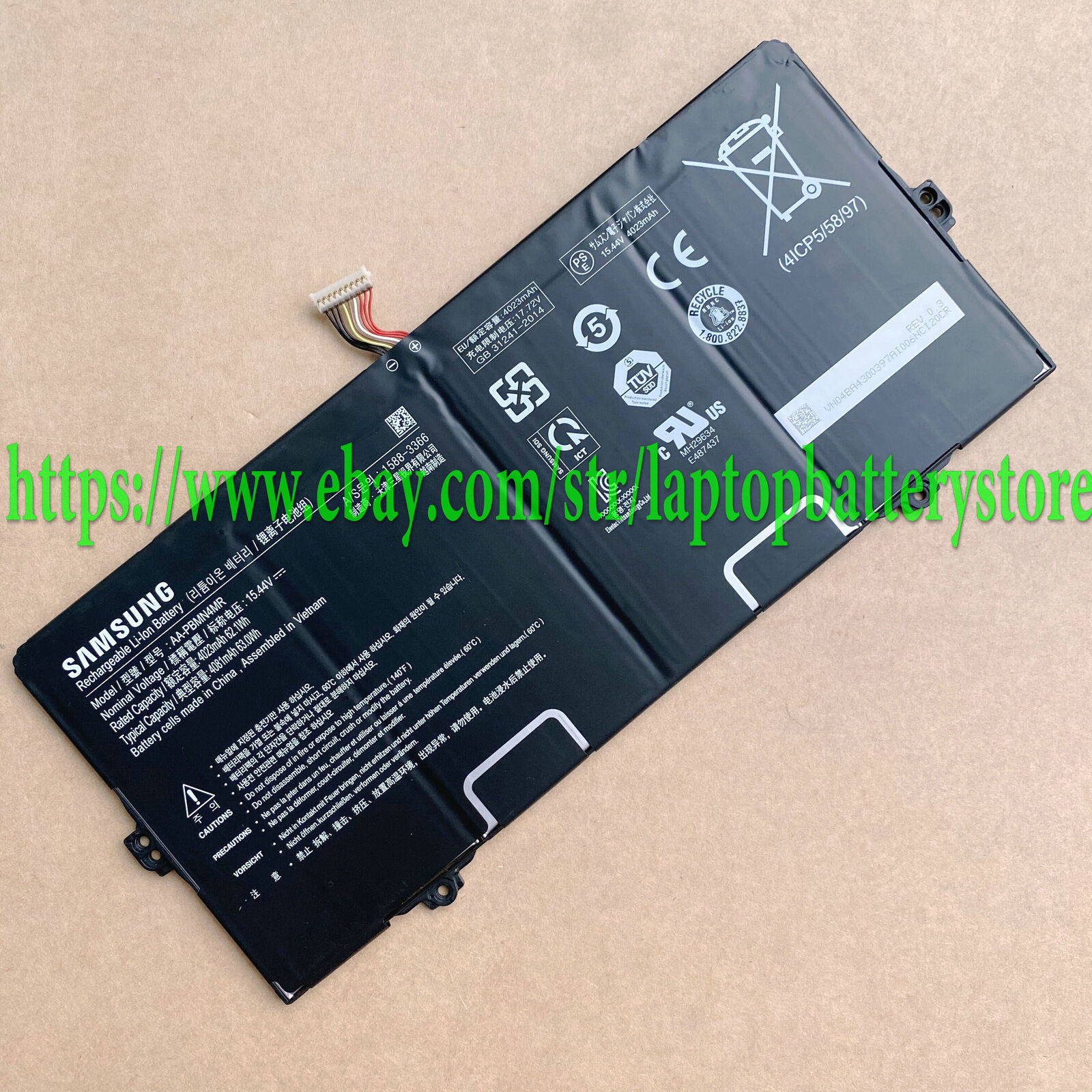 Genuine AA-PBMN4MR Battery For Samsung Galaxy Book Pro 360 13 NP930XDB NP930QE