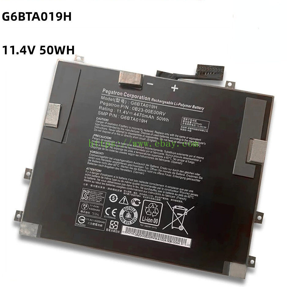 NEW DTH-W1310 HV4DTHW1310 Drawing Tablet Battery G6BTA019H Battery 11.4V 50Wh