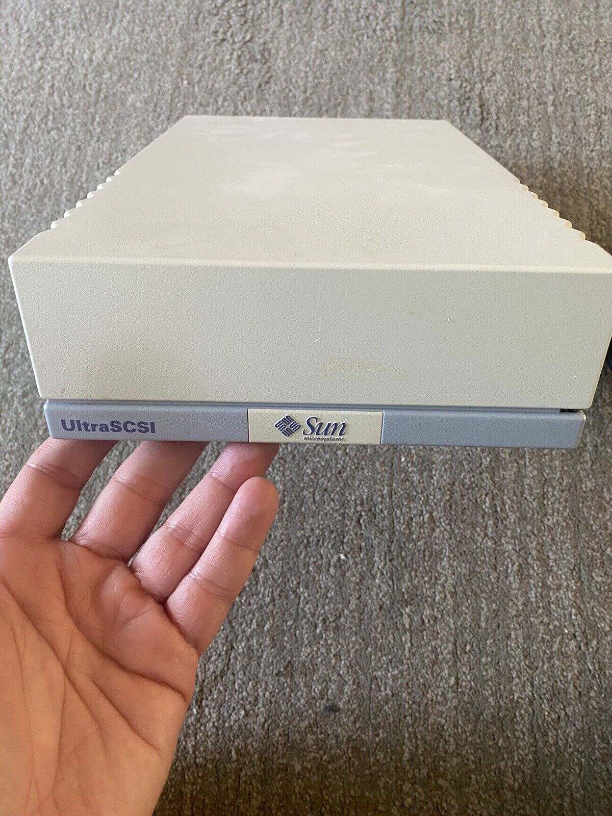 Sun Microsystems 611 Vintage External Ultra SCSI Hard Drive case pc amiga