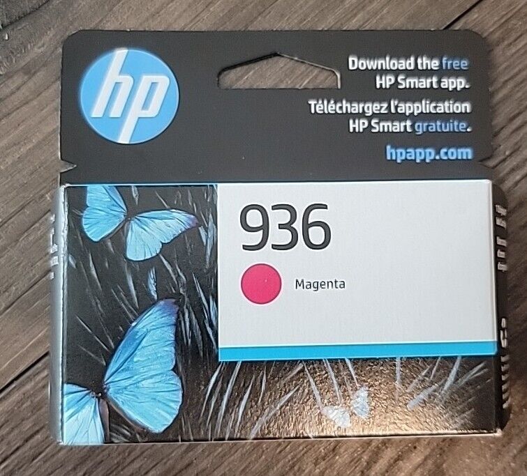 HP 936 Magenta Original Ink Cartridge Expires Jul 2025 Sealed New Authentic 