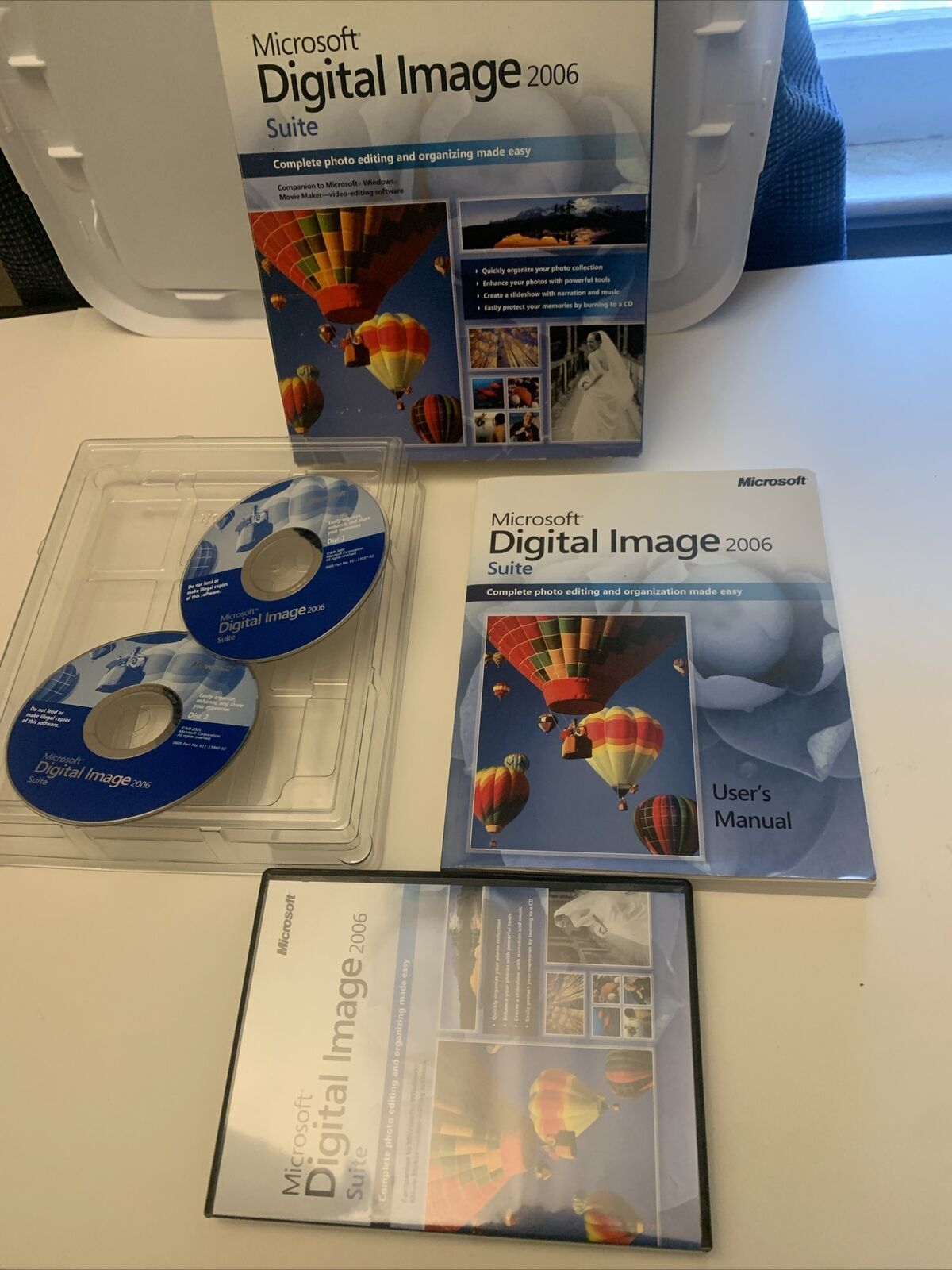 Microsoft Digital Image 2006 Suite 2-Disc Set Complete