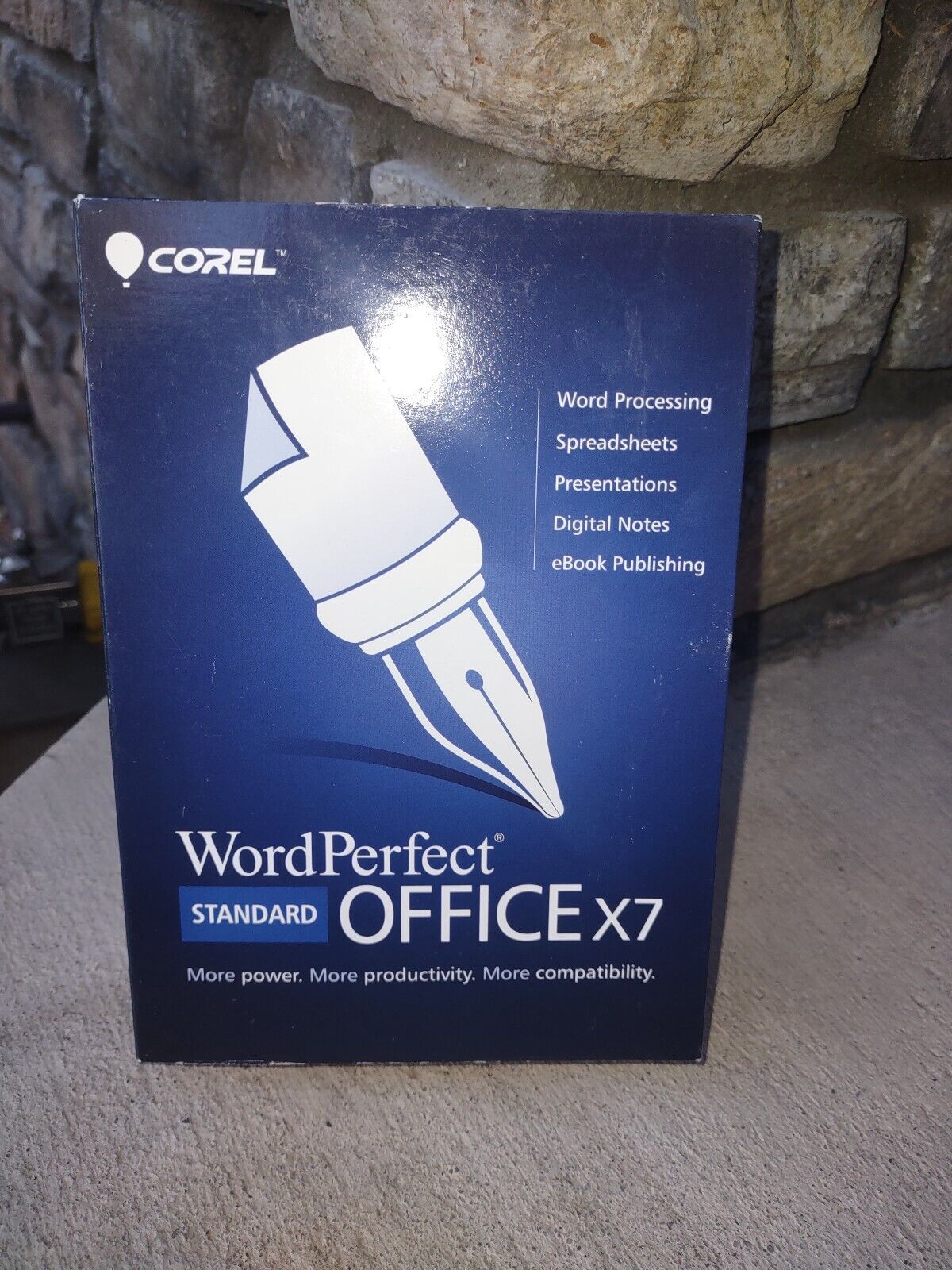 Corel WordPerfect Office X7 Standard DVD PC Disc - New *Free Shipping
