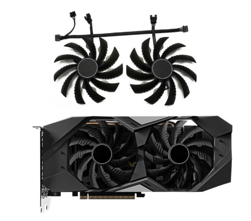 Cooler Fan For Gigabyte RTX2070 GTX1660Ti RTX2060 Replacement PLD10010S12H 95MM