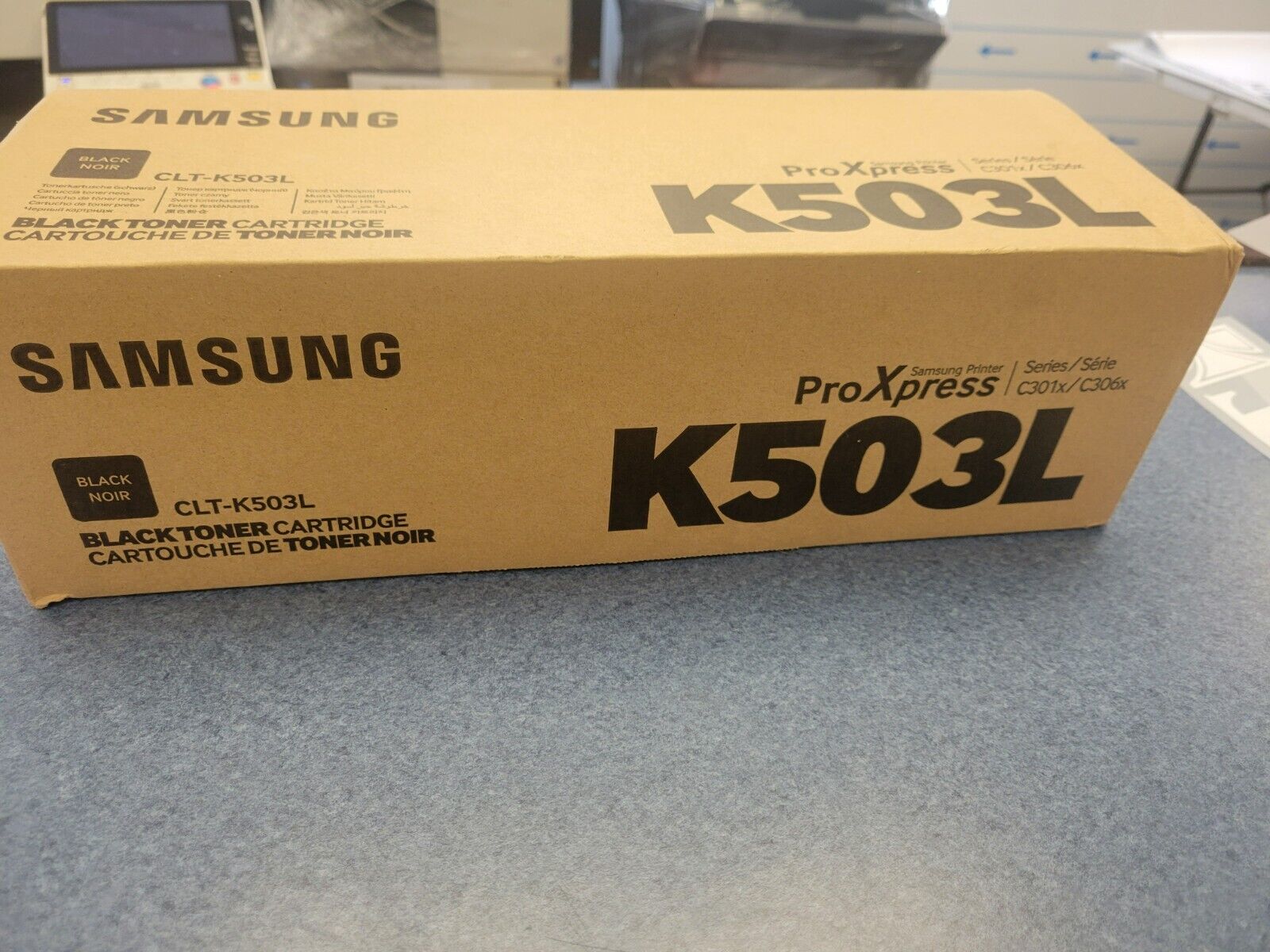 Samsung 503L Toner Ctg CLT-K503L/XAA, Black for Samsung ProXpress C3010