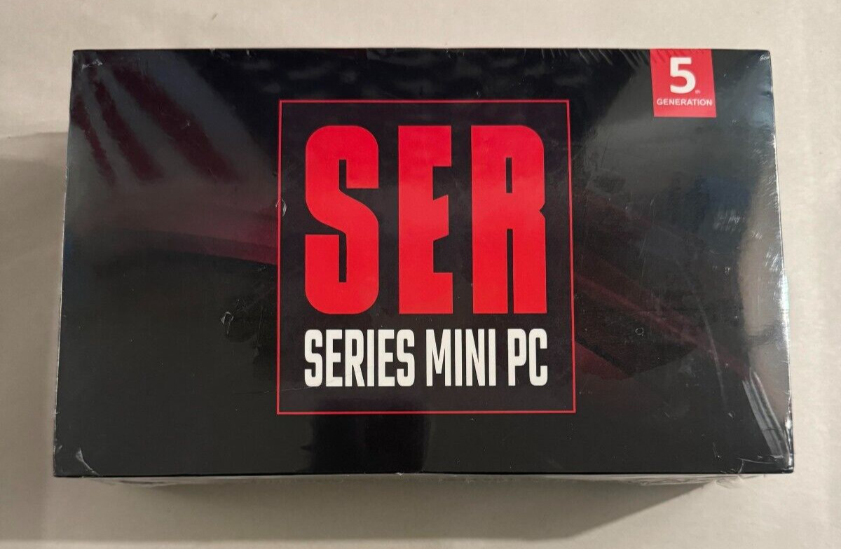 Beelink SER Series Mini PC 5th Generation AMD Ryzen 5 5560U 16GB RAM 500GB - NEW