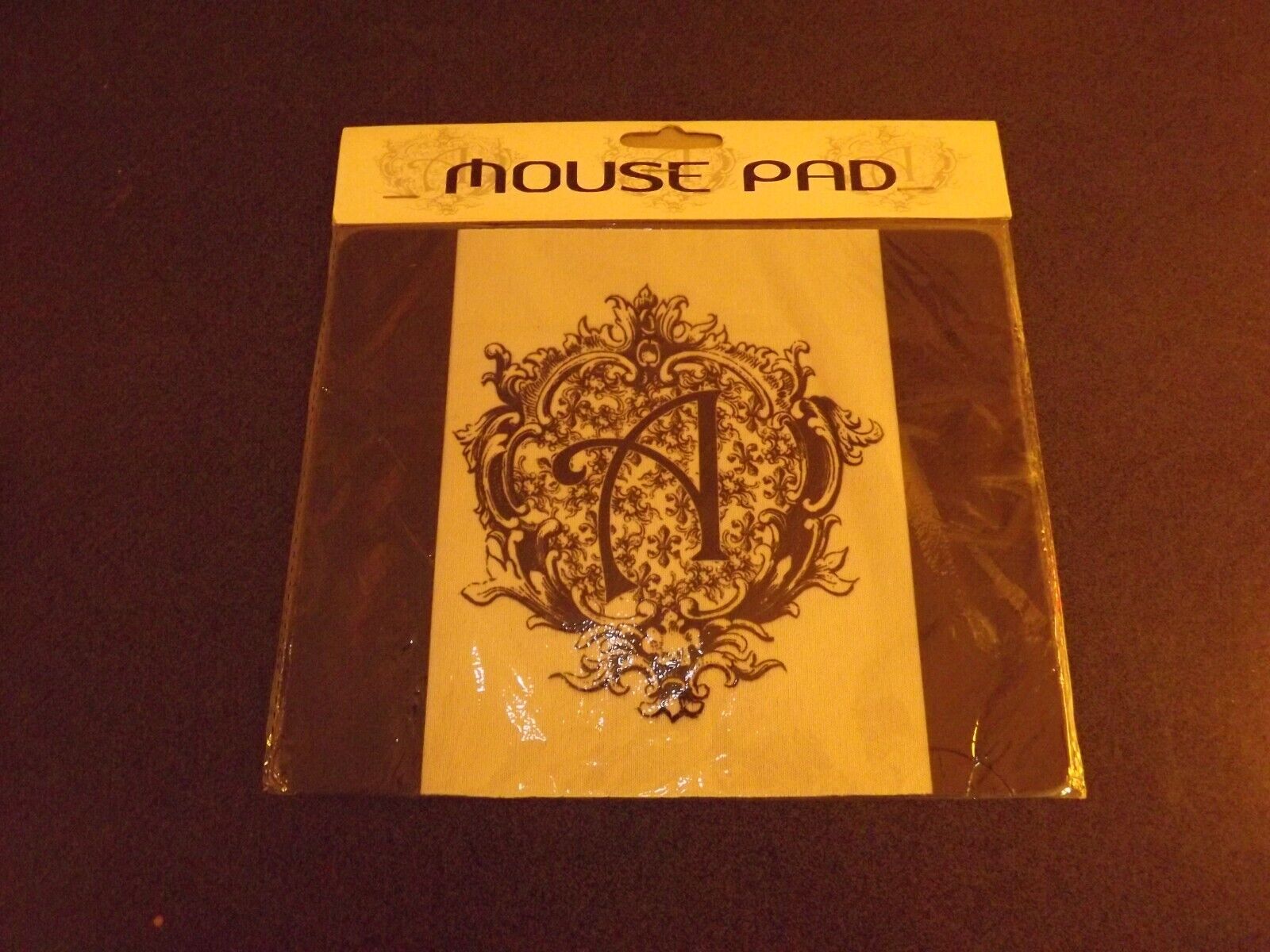 Monogrammed Initial Mouse Pad -NIP- Pick 1