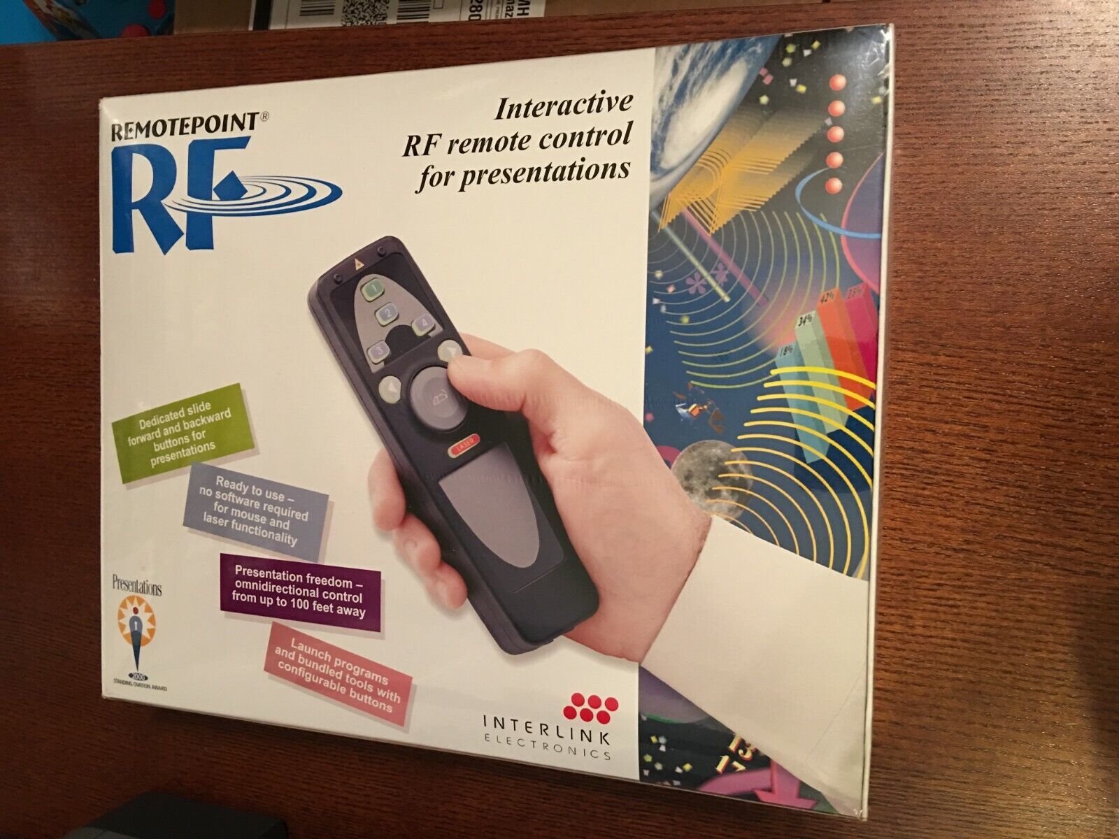 Presentation Remote Control Interactive RemotePoint RF VP4810 Brand New Sealed