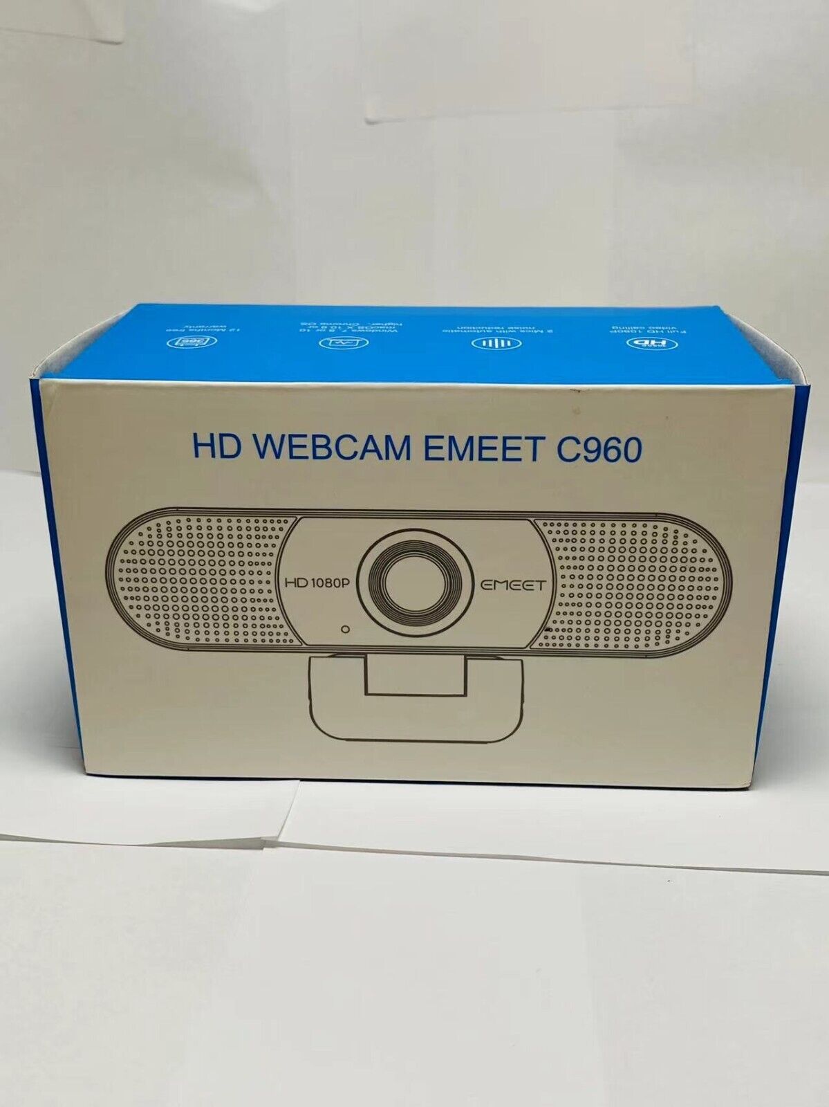 1080P HD Webcam, Camera with Built-In Microphone EMEET C960 Wholesale