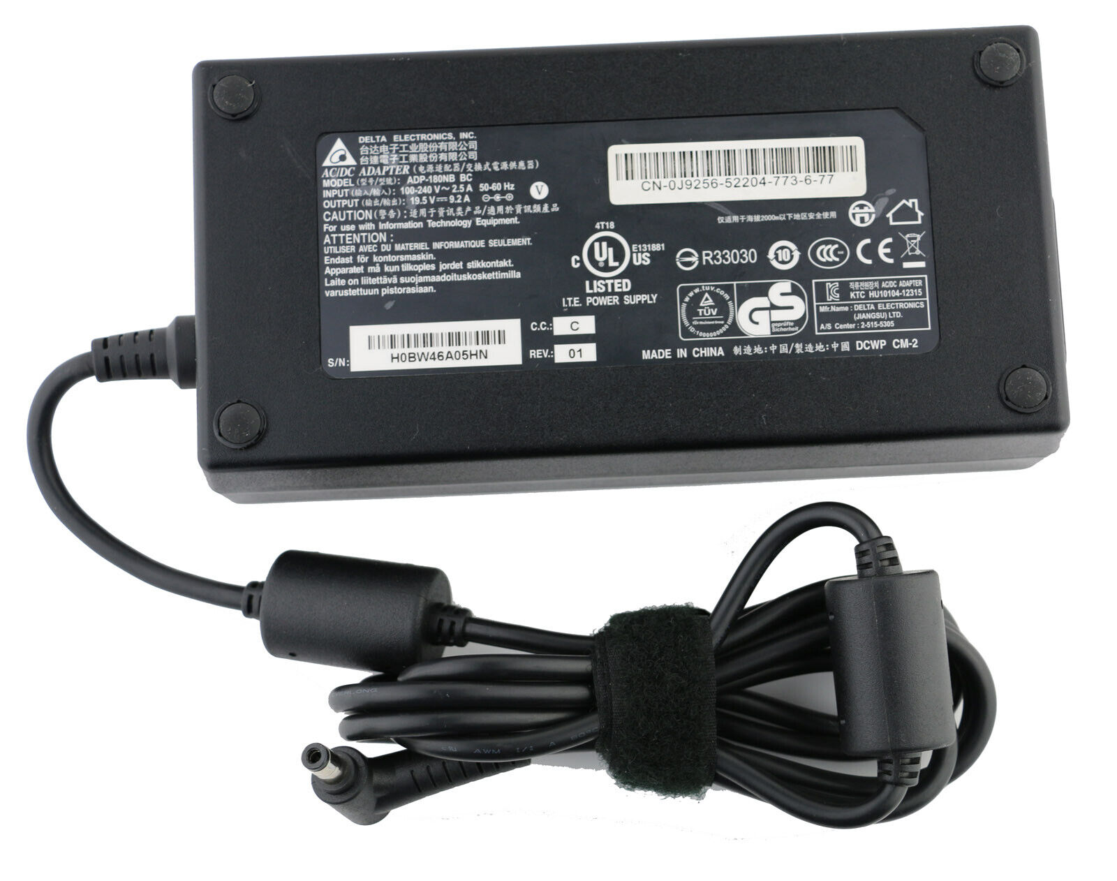 Original 180W AC Power Adapter Charger For MSI P65 Creator 8RD-021 8RF-442