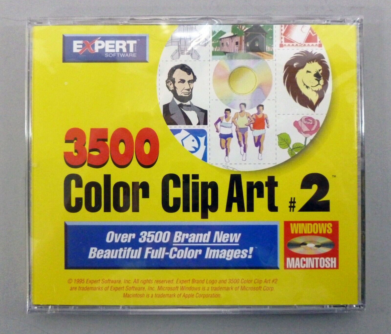 Vintage Expert 3500 Color Clip Art # 2 CD
