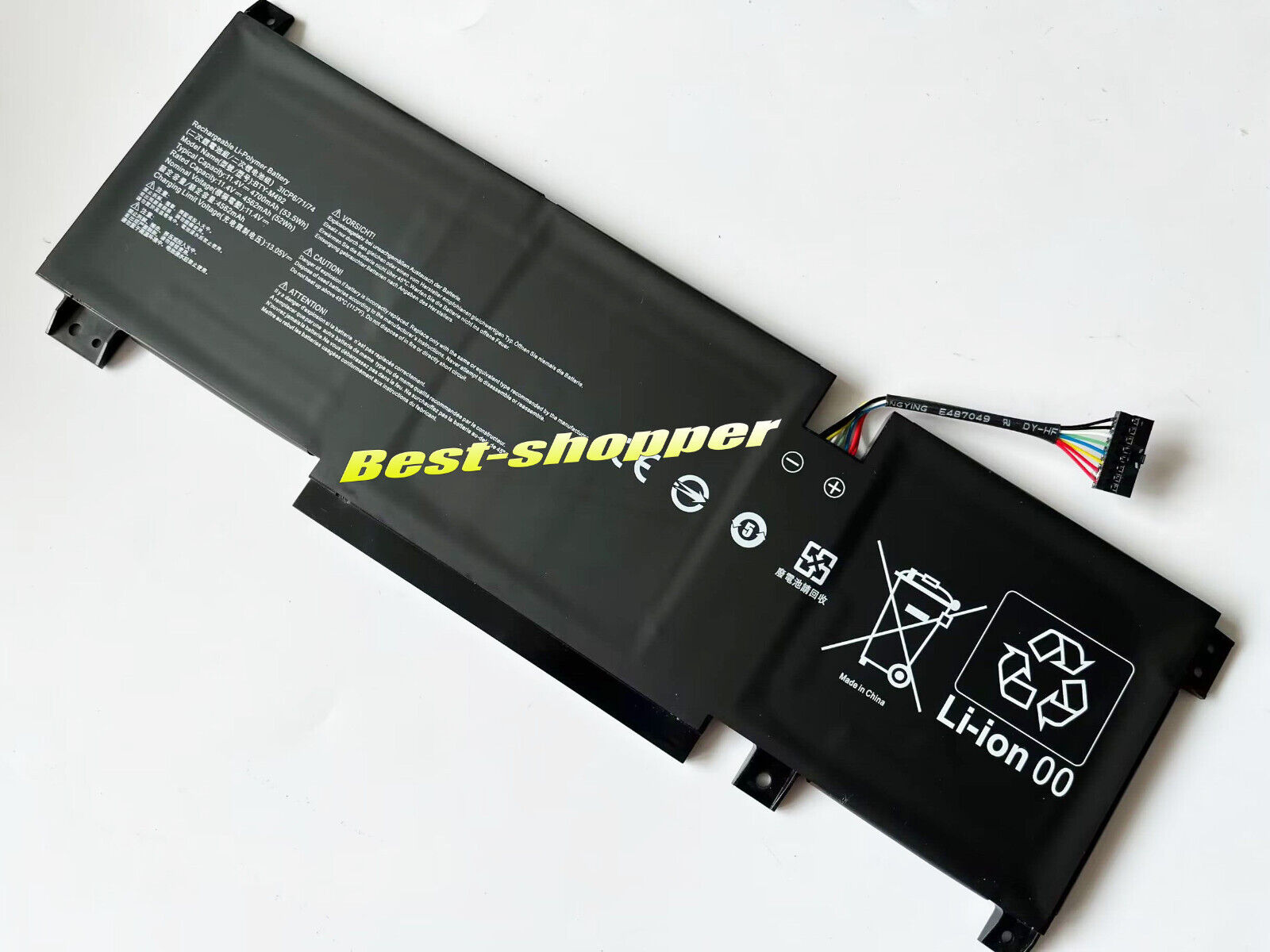 New Genuine  BTY-M492 battery for MSI Pulse GL66 11UDK-076 GF76 GL76 WF76 11UJ
