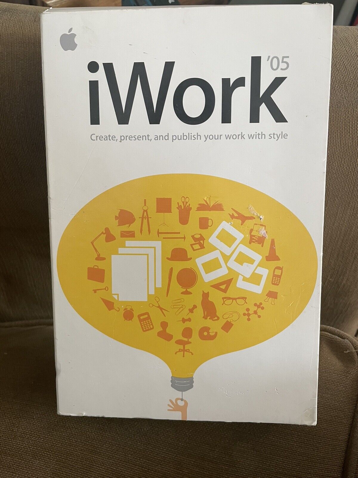 iWork ‘05 Retail Version Includes Pages And Keynote 2, Mac OS X v10.3.6 or Later