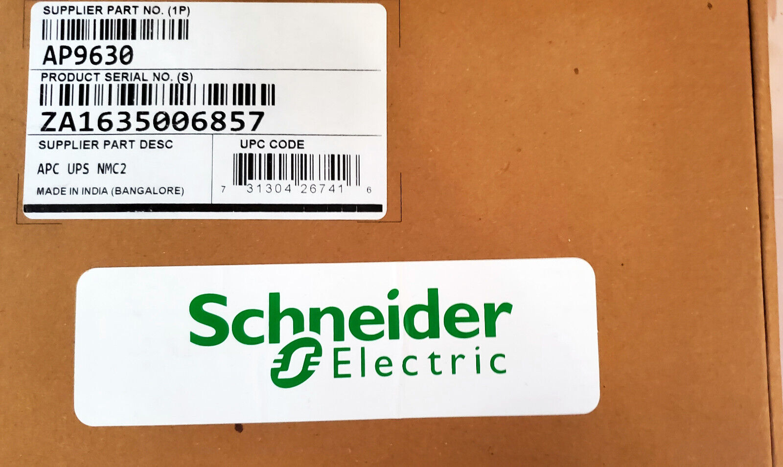 Schneider Electric APCAP9631 Network Management Card 2 Environmental Monitoring