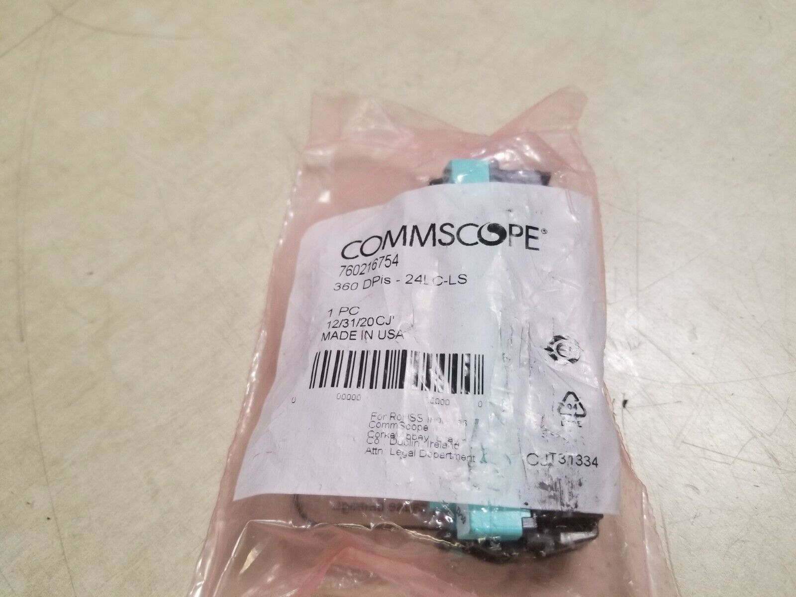 CommScope - 760216754 - SYSTIMAX 360 Distribution Adapter Pack 24LC LazrSpeed A