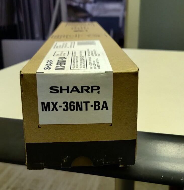 Sharp MX-36NT Toner Cartridge  Black  Genuine For MX 2610 2640 3110 3610 3640