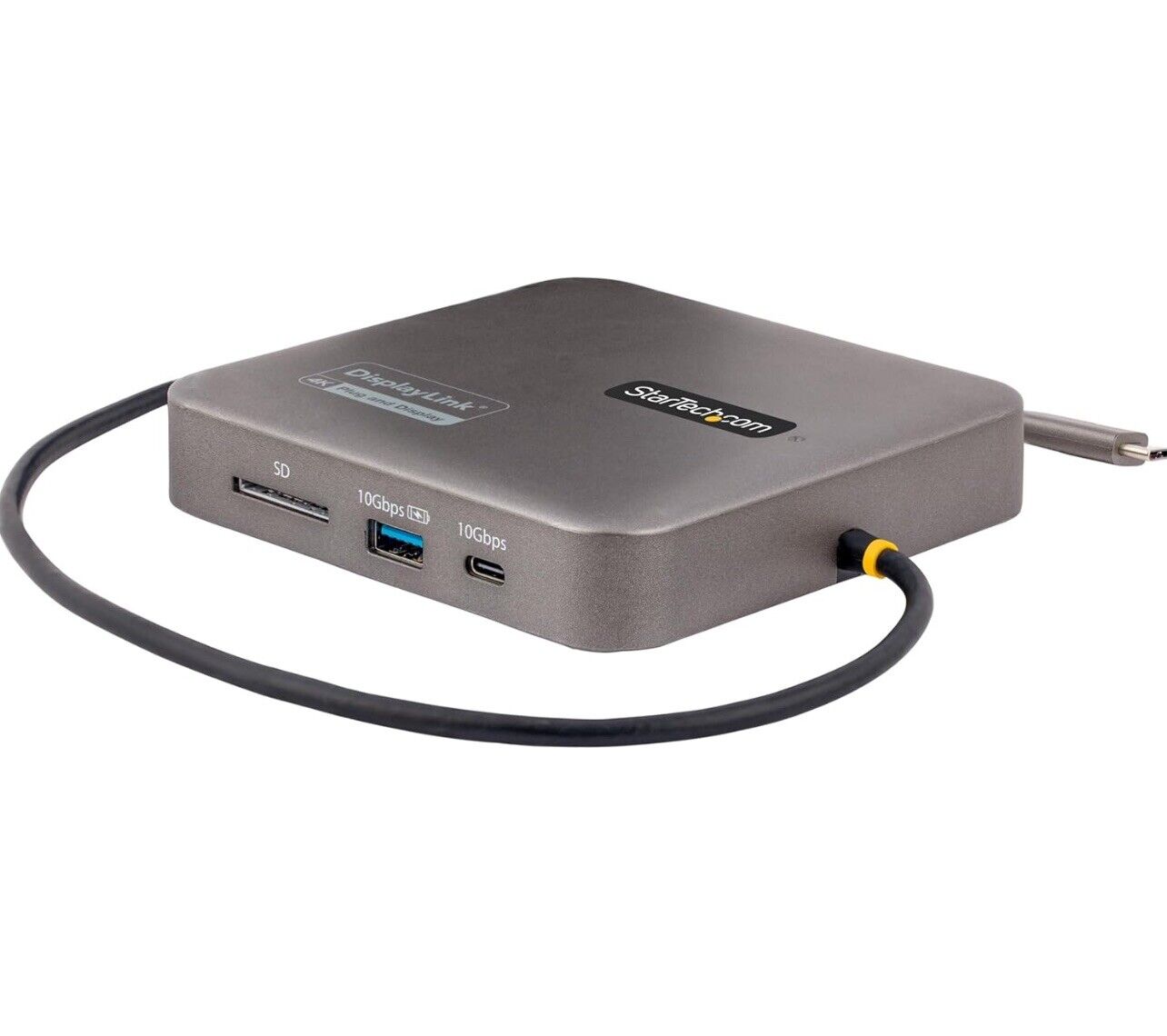 StarTech USB C Multiport Adapter - Dual HDMI 4K 60Hz - 102B-USBC-MULTIPORT