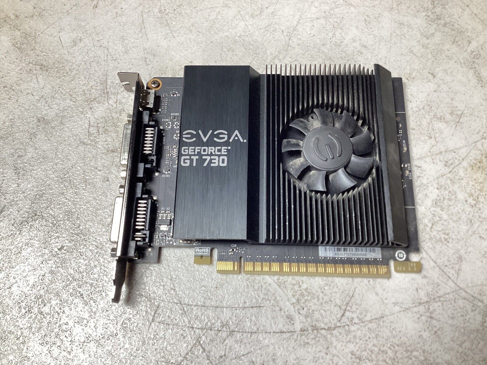 EVGA GeForce GT 730, 04G-P3-3739-KR, 4GB GDDR5, Single Slot | Tested