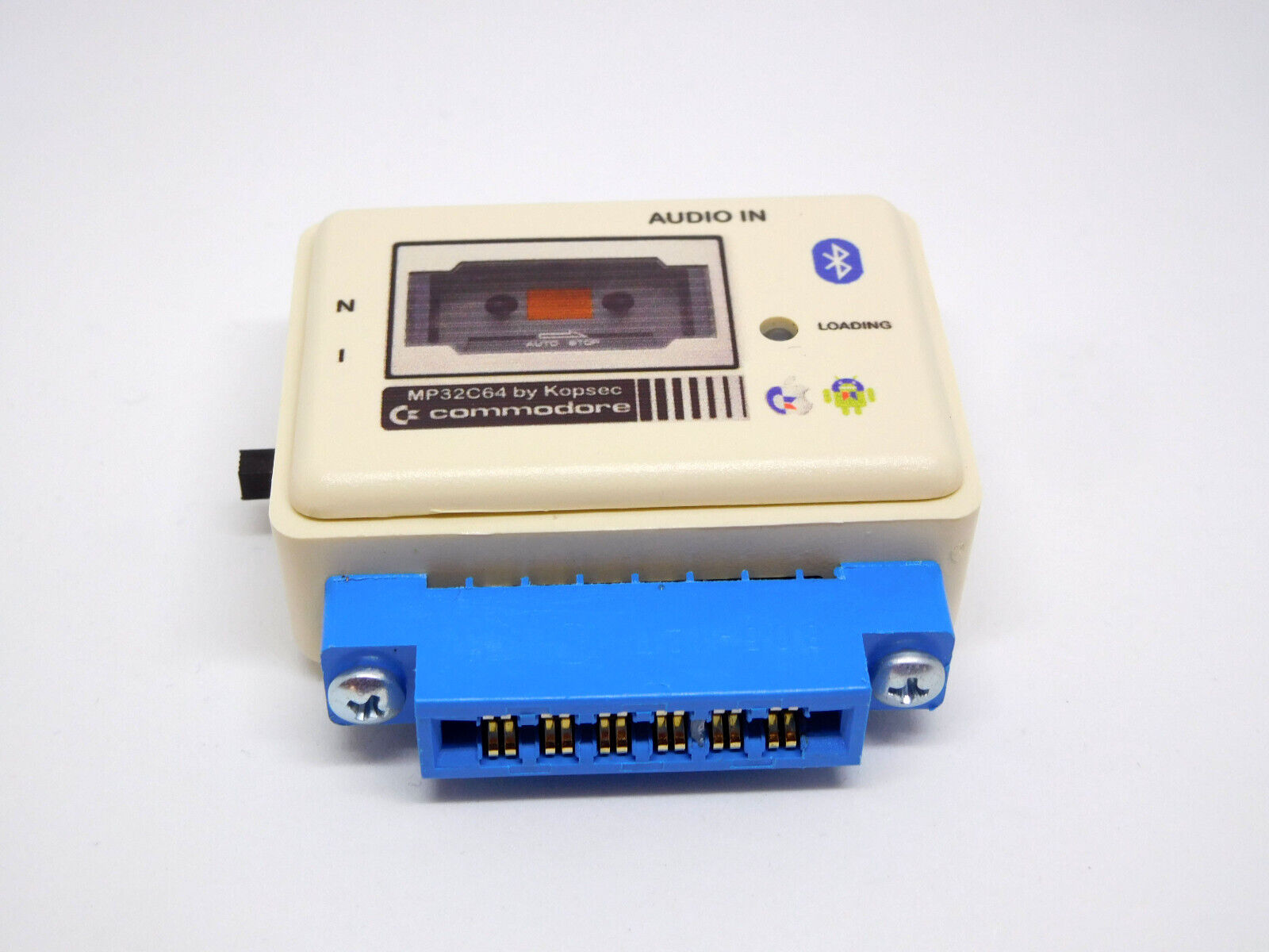 MP32C64 Bluetooth Commodore 64 Datassette Emulator+306 Games C64,C128,VIC20