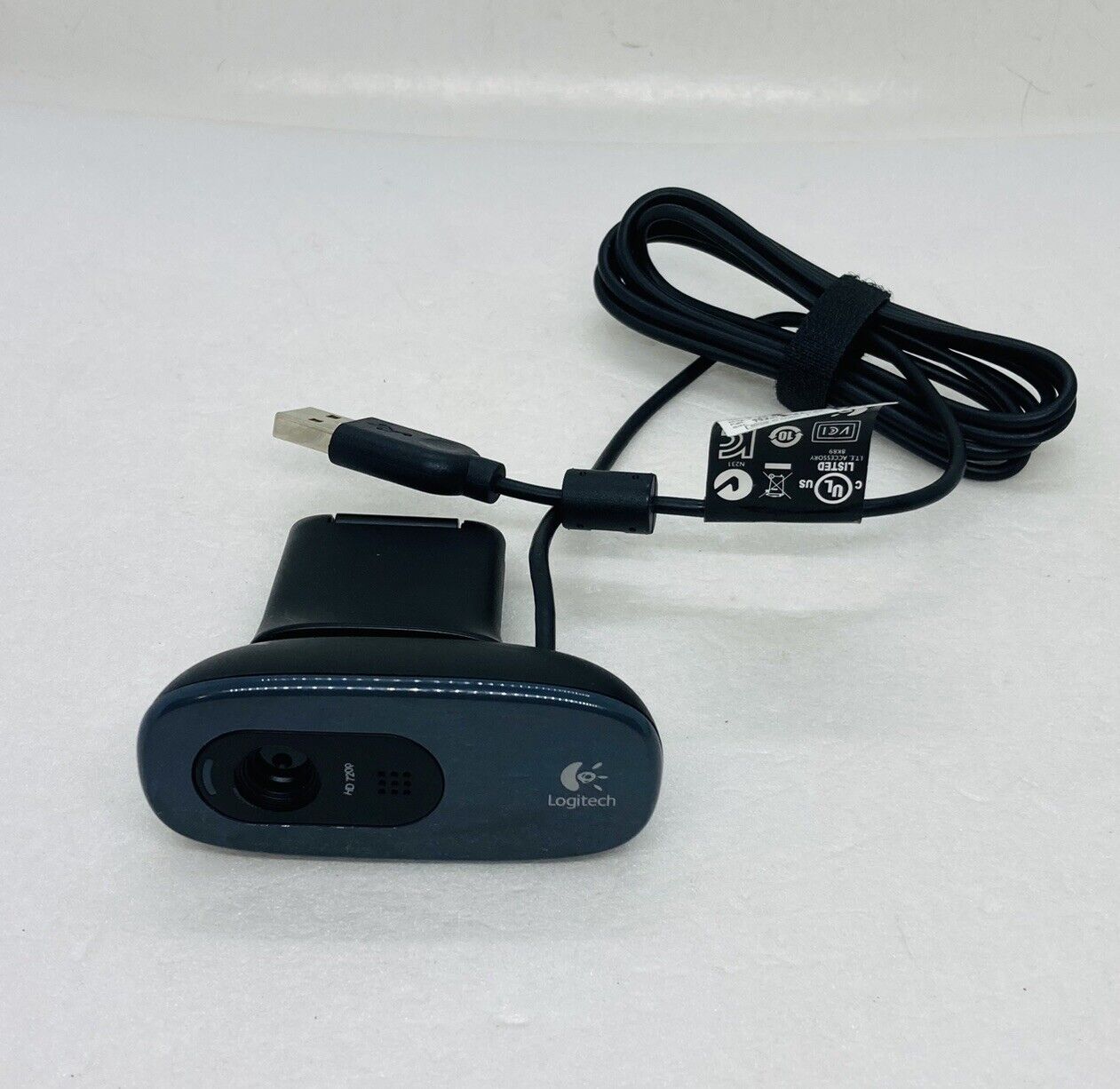Logitech C270 HD Webcam 720p Logi V-U0018 Built-In Microphone USB Camera 26