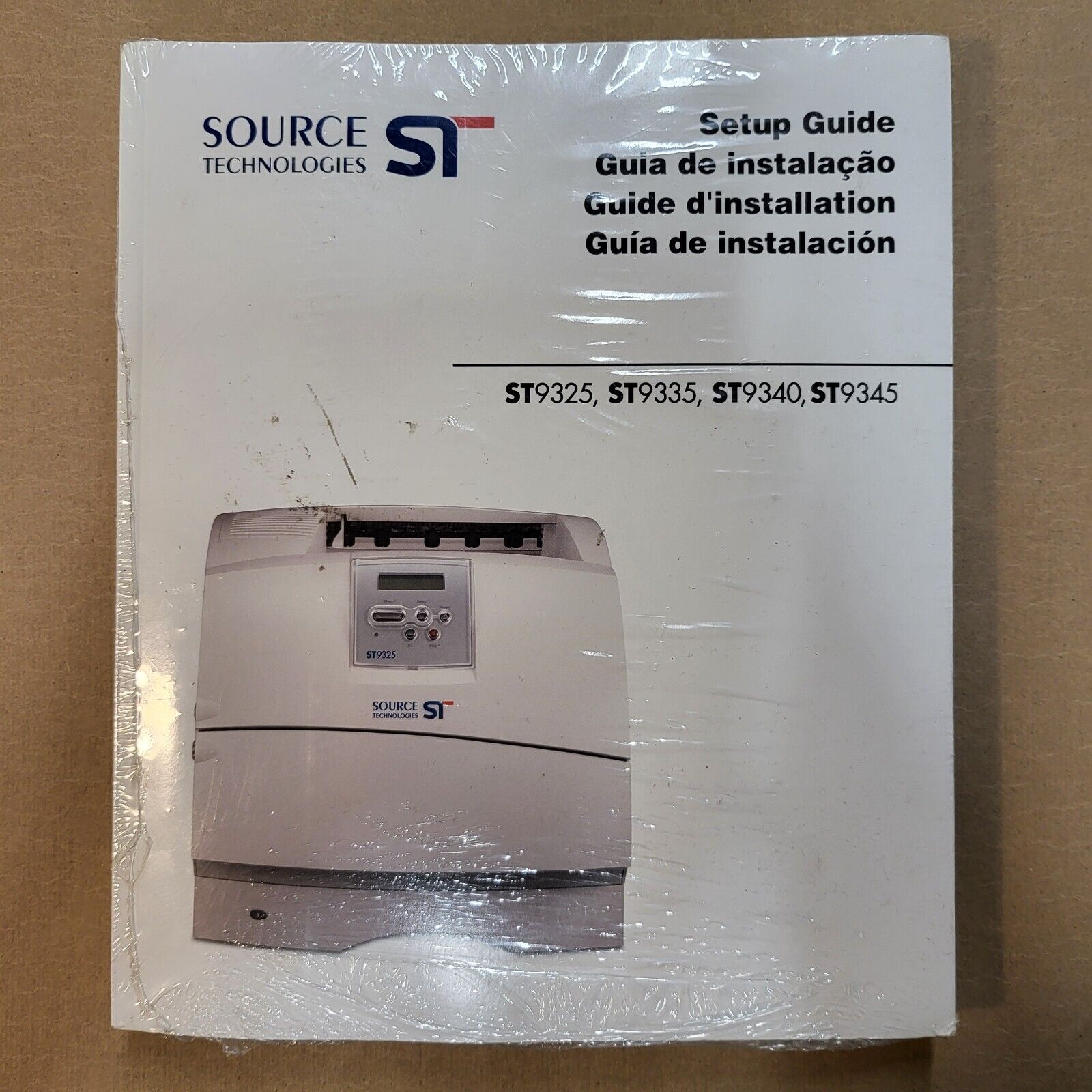 Source Technologies ST MICR Printer ST9325 ST9335 ST9340 ST9345 Setup Guide NEW
