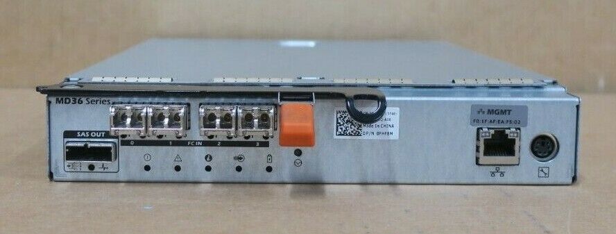 Dell PowerVault MD3600F MD3620F 8Gb/s FC Fibre Channel MD36 Controller FHF8M