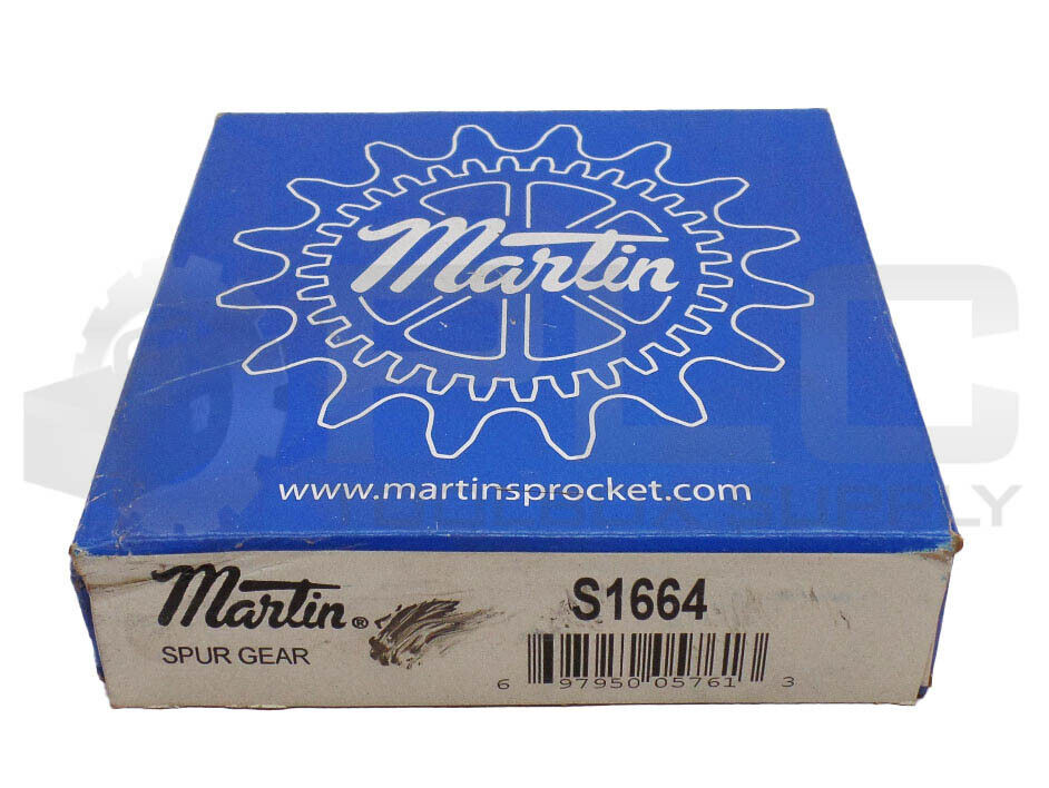 SEALED NEW MARTIN S1664 SPUR GEAR 1-5/8