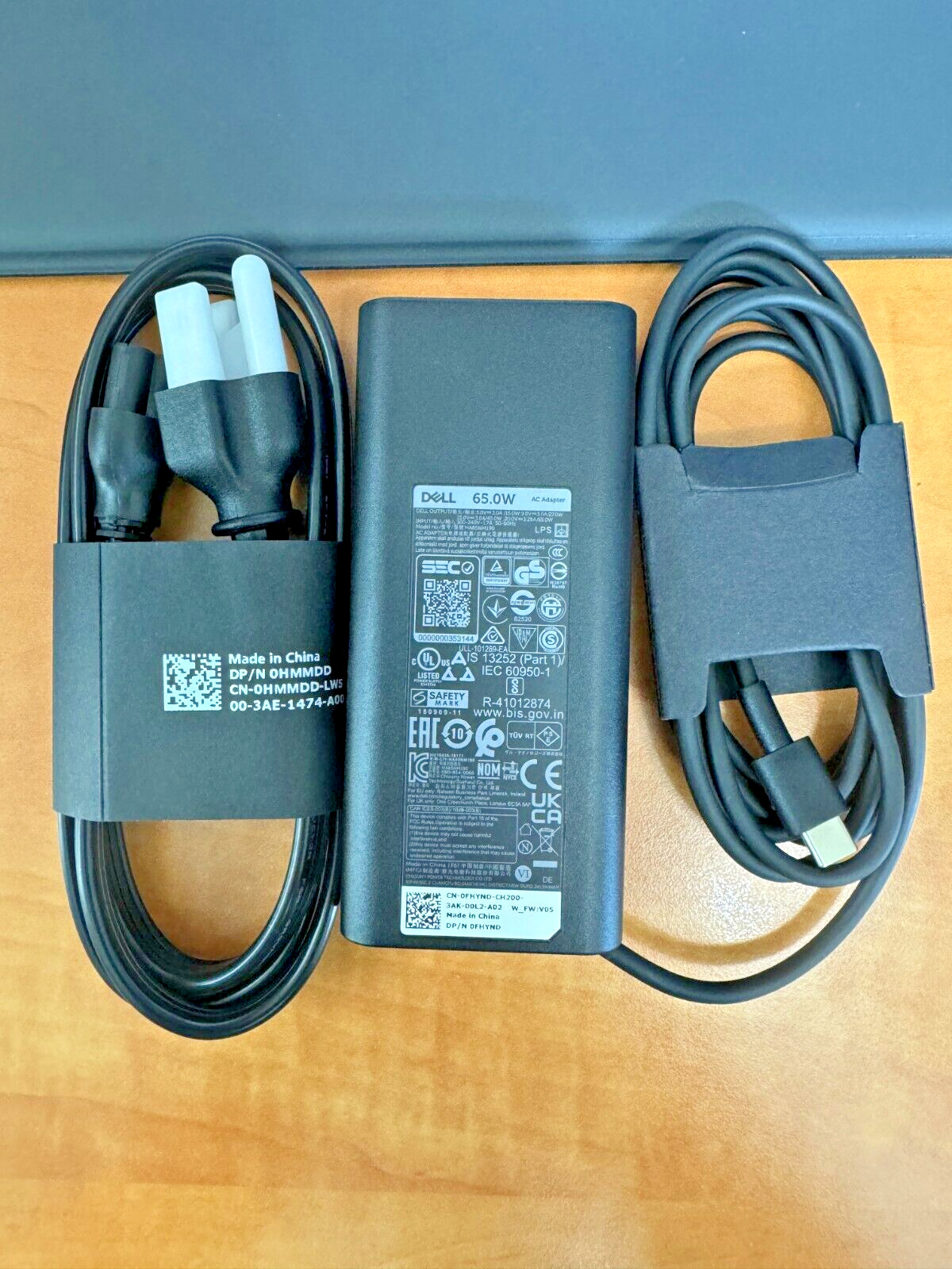 Dell Genuine 65W Type USB-C Adapter Latitude 0FHYND HA65NM190 5540 See Desc 3300