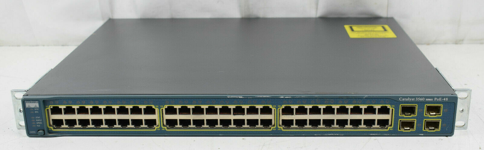 Cisco WS-C3560-48PS-S 48-Ports Layer 3 PoE Ethernet Switch