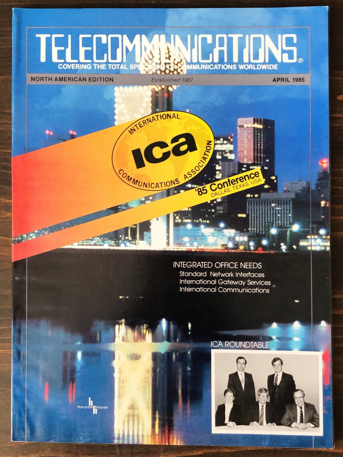 1985 Telecommunications Magazine, Lot of 1 - April