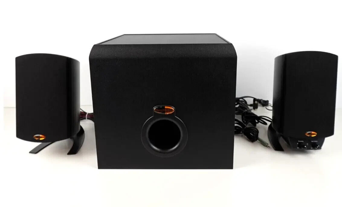 Klipsch ProMedia 2.1 THX Certified Computer Speaker System Black