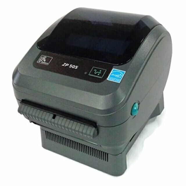 Zebra ZP505 Monochrome Label Printer (ZP505-0503-0025) Printer with Power Cable