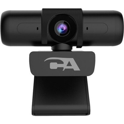 CA Essential Super HD Webcam (WC-3000) - Zoom Certified USB Webcam, 5MP Super HD