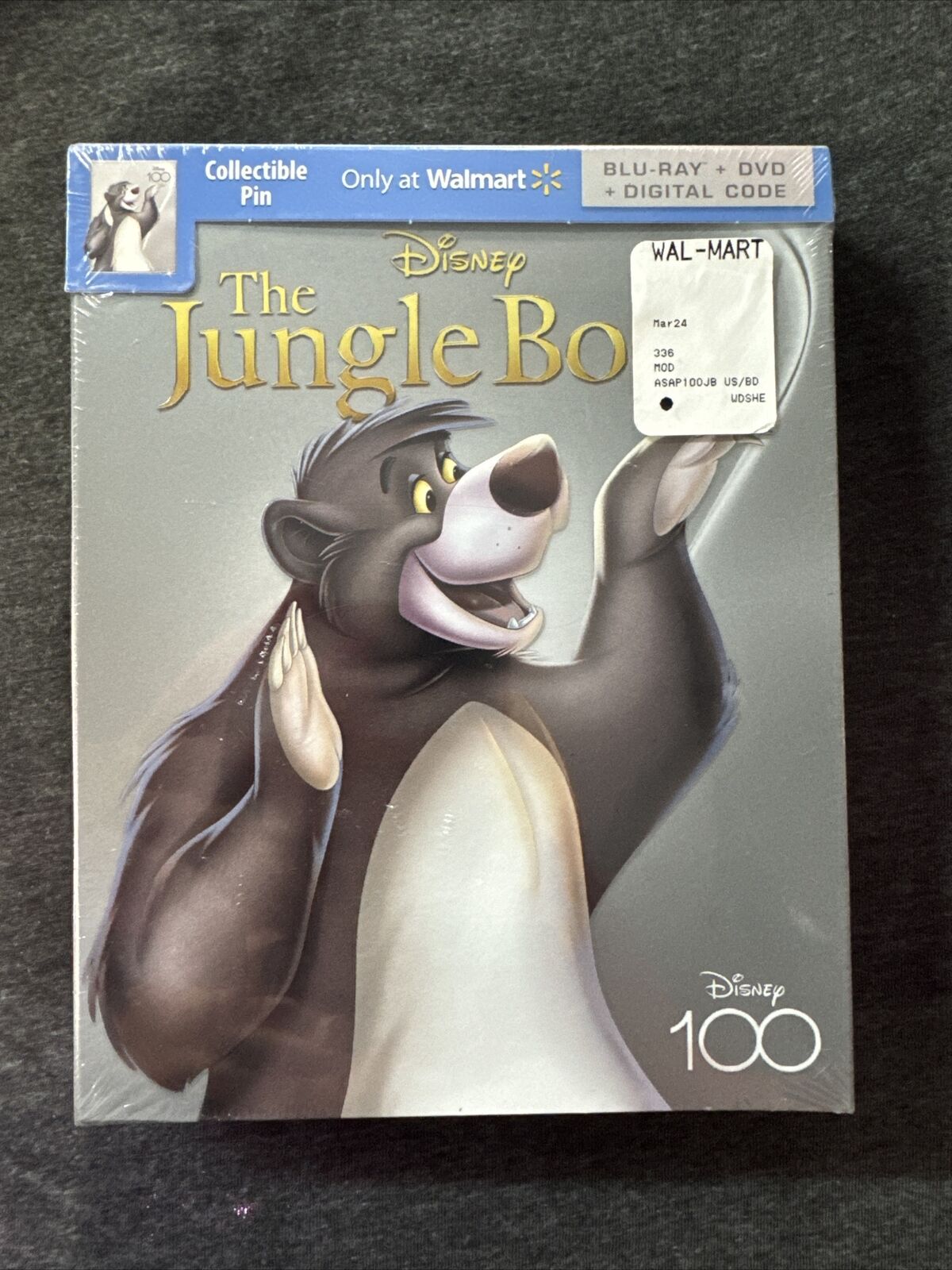 Walt Disney Home Video The Jungle Book - Disney100 Edition (Blu-ray + DVD +