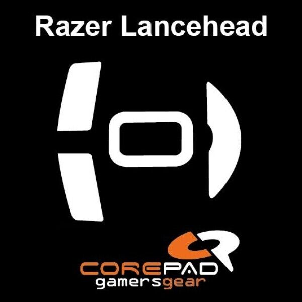 Corepad Skatez Razer Lancehead Wireless Replacement Mouse Feet PTFE Teflon