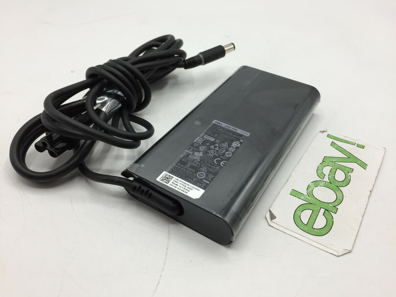 GENUINE Dell Alienware AC Power Adapter Cable  180W - HA180PM181 - FREE S/H