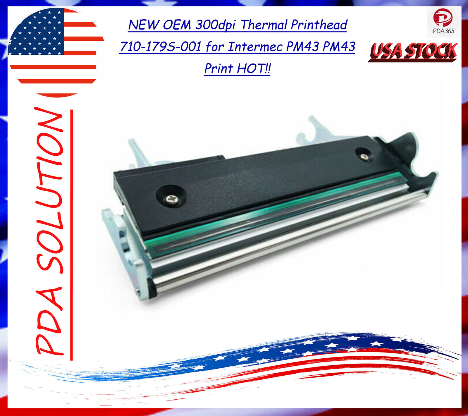 NEW OEM 300dpi Thermal Printhead 710-179S-001 for Intermec PM43 PM43 Print HOT