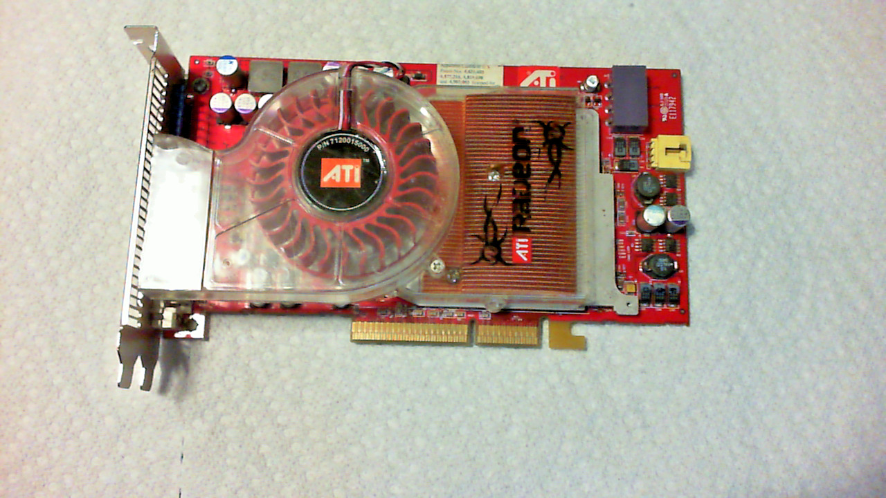 UNTESTED ATI Radeon X850 XT 256MB GDDR3 AGP Graphics Video Card