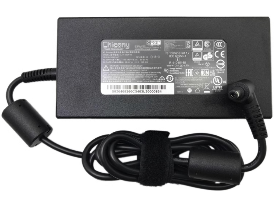 Original Chicony CLEVO P671HS-G A12-230P1A Adapter 230W HASEE ZX8-CR5S1 Charger
