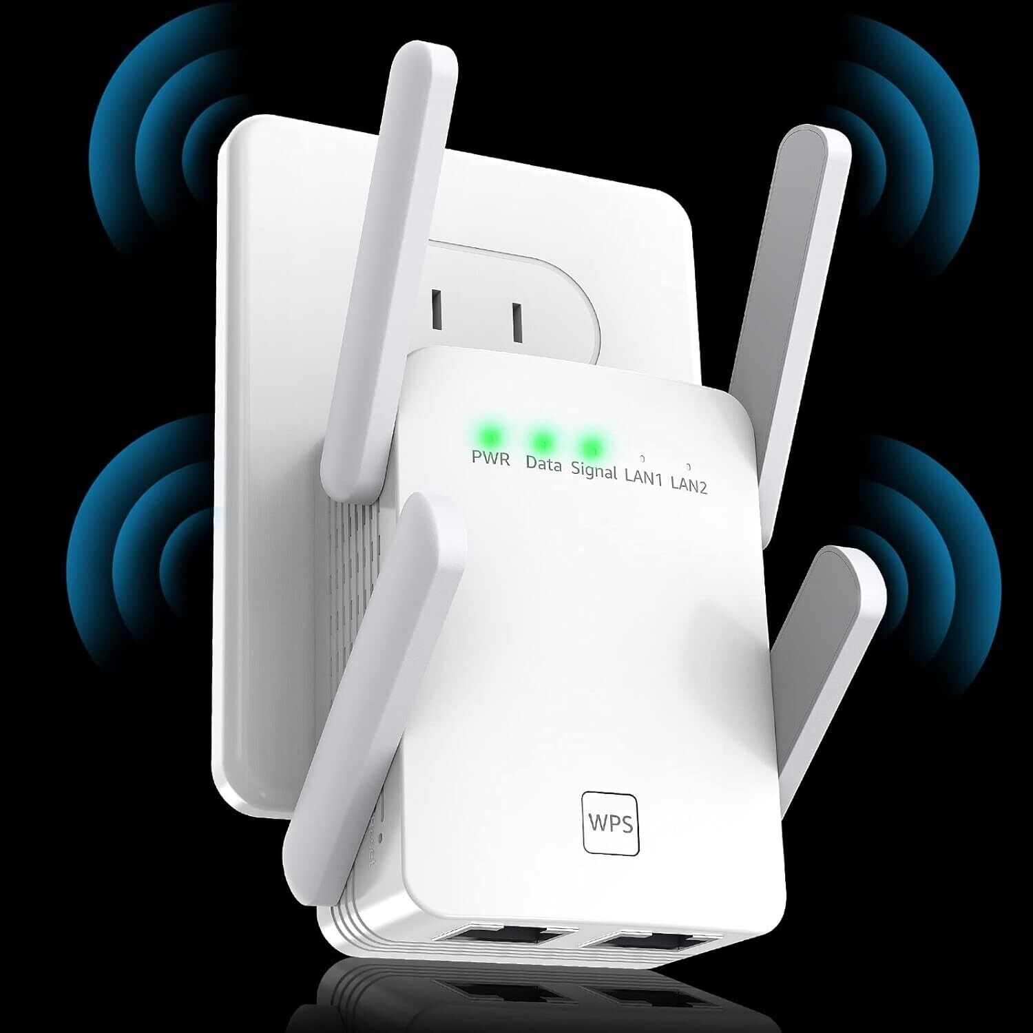 Fastest WiFi Extender/Booster | 2023 Release Up to 74% Faster Broader Coverage