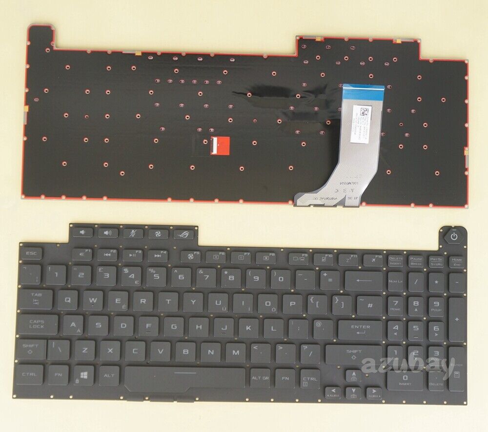 Laptop Keyboard For ASUS ROG Strix SCAR G731GW G731GV, Per-Key Colorful Backlit